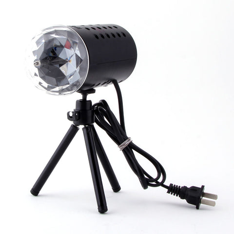 Rotating Laser Crystal Stage Light